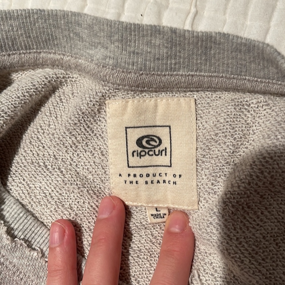 Grey Ripcurl Sweatshirt - Picture 6 of 10